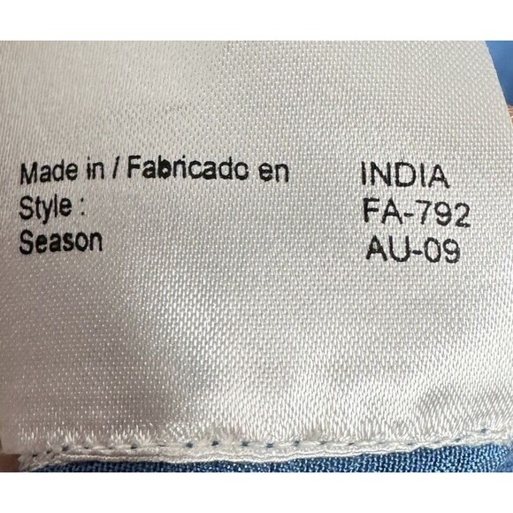 Noa Noa Slip Dress Womens Sz M Blue Sleeveless Spaghetti Strap Feminine Romantic - Picture 7 of 13